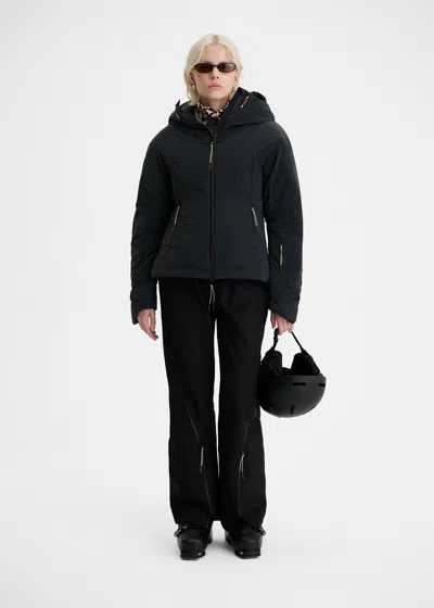 Ennue Basalt Padded Ski Jacket For Women In Black
