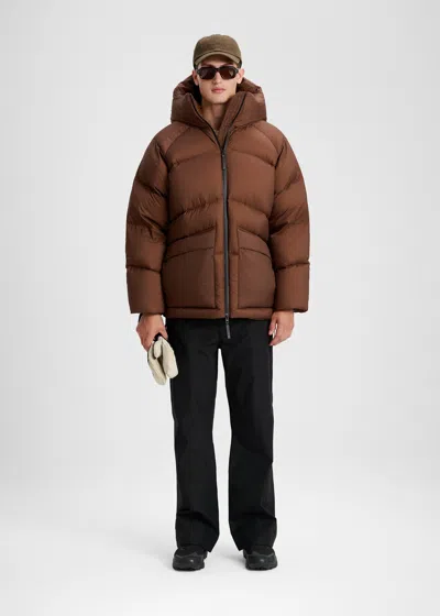 Ennue Men's Bodiam Down Jacket In Brown
