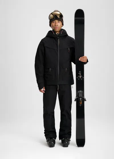 Ennue Men's Coal Shell Ski Jacket In Black