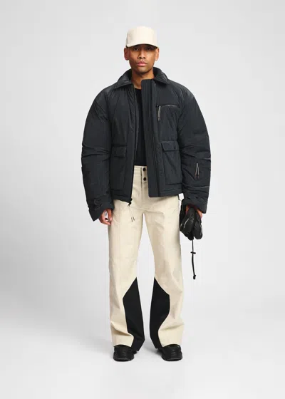Ennue Men's Mica Padded Ski Jacket In Black
