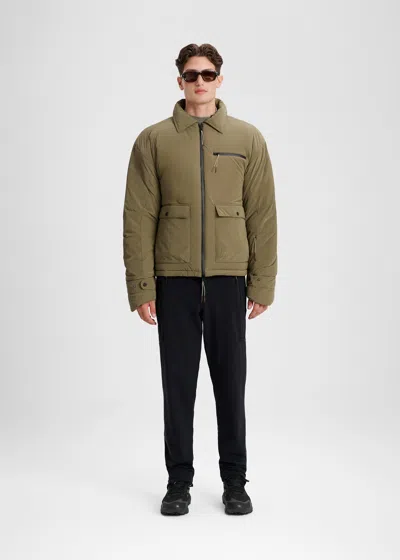 Men's Mica Padded Ski Jacket In Green from ENNUE