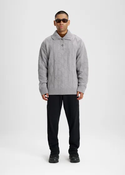 Ennue Men's Raby Knit Sweater In Gray