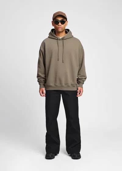 Ennue Men's Titanite Heavyweight Hoodie In Brown