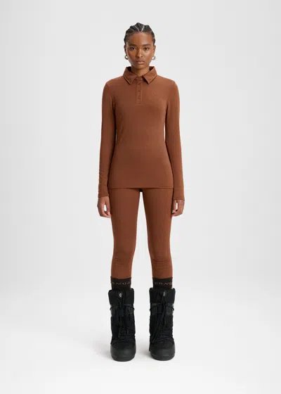 Ennue Women's Dover Long-sleeve Baselayer In Brown