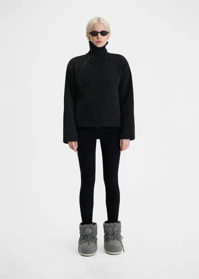 Ennue Women's Gneiss Fleece Jacket In Black