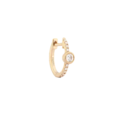 Ennui Dot Diamond Hoop