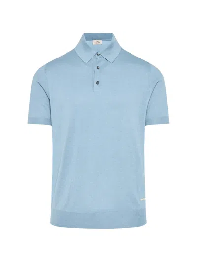 Enrico Mandelli Short-sleeve Polo Shirt In Pattern