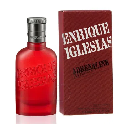 Enrique Iglesias Men's Adrenaline Edt Spray 3.4 oz Fragrances 3607343523202 In Pink/purple/black