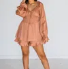 ENSEMBLE BY YOUR SIDE ROMPER IN NEUTRAL CLAY