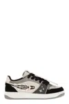 Enterprise Japan Ej Egg Rocket - Leather Trainers With Logo In Multi