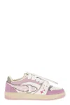 Enterprise Japan Ej Egg Rocket - Leather Trainers With Logo In Multi