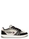 Enterprise Japan Ej Egg Rocket - Leather Trainers With Logo In White/black