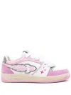 Enterprise Japan Ej Egg Rocket - Leather Trainers With Logo In Multi