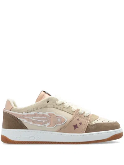 Enterprise Japan Ej Egg Rocket Suede Sneakers In Neutrals