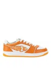 Enterprise Japan Orange Rocket Sneakers In Multicolour