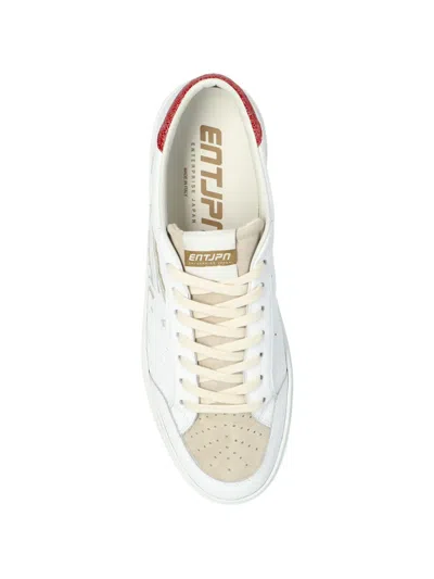 Enterprise Japan Entjpn Jupiter Rocket Wing-detail Sneakers In White