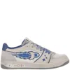 Enterprise Japan Leather And Mesh Rocket Sneakers In Grey