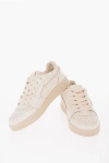 ENTERPRISE JAPAN LEATHER ROCKET LACE-UP SNEAKERS