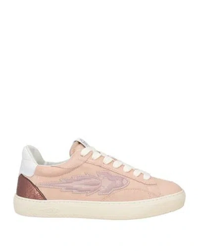 Enterprise Japan Man Sneakers Antique Rose Size 5 Leather In Pink