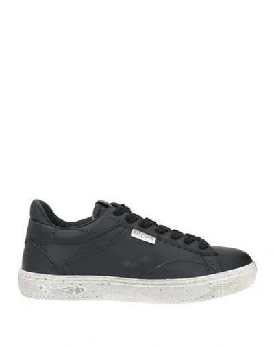 Enterprise Japan Man Sneakers Black Size 8 Calfskin