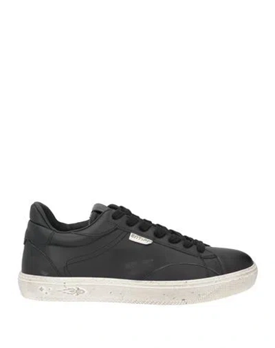 Enterprise Japan Man Sneakers Black Size 9 Calfskin