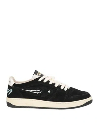 Enterprise Japan Man Sneakers Black Size 9 Cow Leather