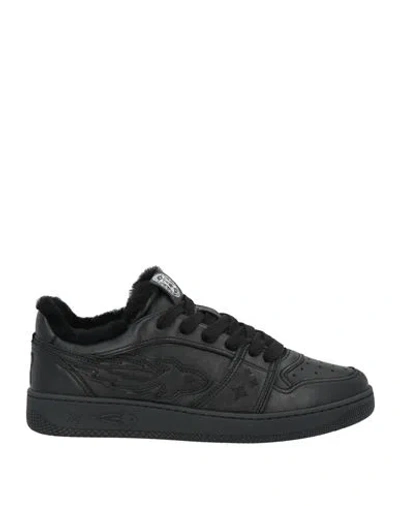 Enterprise Japan Man Sneakers Black Size 9 Goat Skin