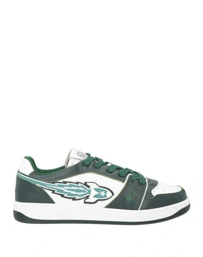 Enterprise Japan Man Sneakers Dark Green Size 12 Calfskin