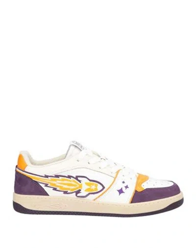 Enterprise Japan Man Sneakers Dark Purple Size 13 Leather