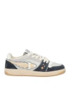 Enterprise Japan Man Sneakers Light Grey Size 11 Calfskin, Textile Fibers In Gray