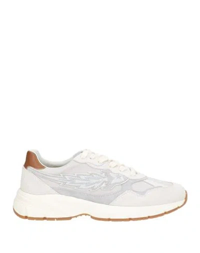 Enterprise Japan Man Sneakers Light Grey Size 9 Cow Leather In Neutral