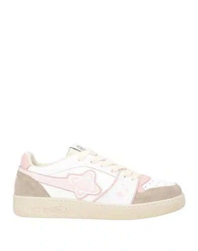 Enterprise Japan Man Sneakers Pink Size 9 Leather