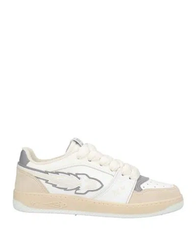 Enterprise Japan Man Sneakers White Size 8 Leather