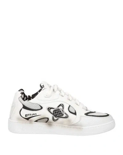 Enterprise Japan Man Sneakers White Size 9 Calfskin