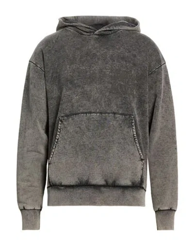 Enterprise Japan Man Sweatshirt Charcoal Size M Cotton In Gray