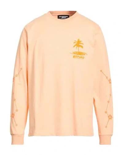 Enterprise Japan Man T-shirt Apricot Size M Cotton In Orange