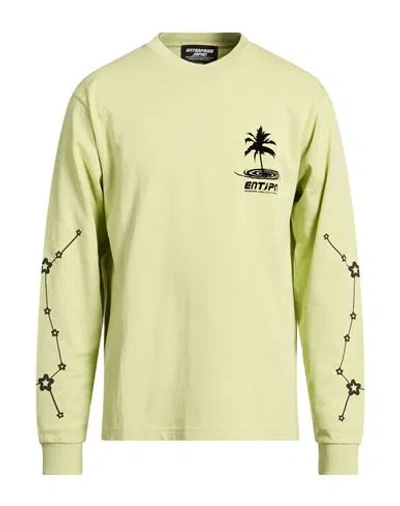 Enterprise Japan Man T-shirt Light Green Size M Cotton