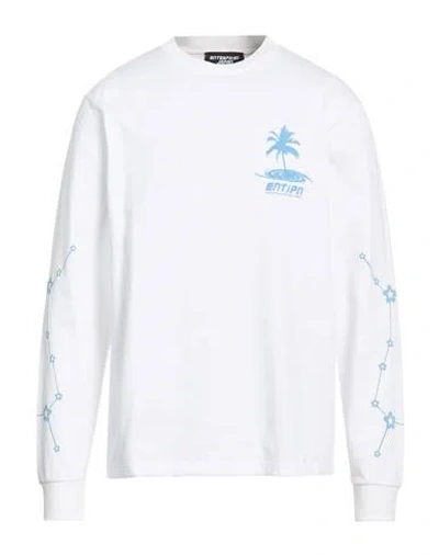 Enterprise Japan Man T-shirt White Size M Cotton