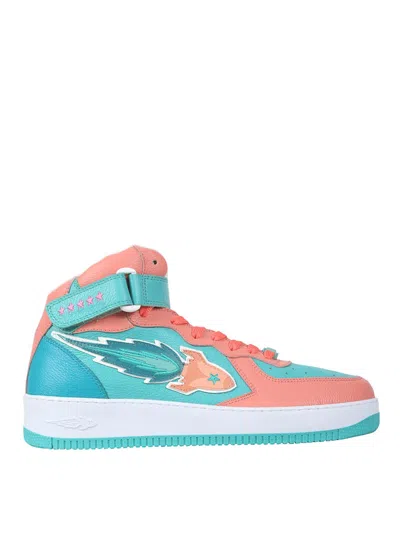 Enterprise Japan Rocket Mid Sneakers In Blue