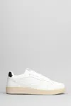 ENTERPRISE JAPAN SNEAKERS IN WHITE LEATHER