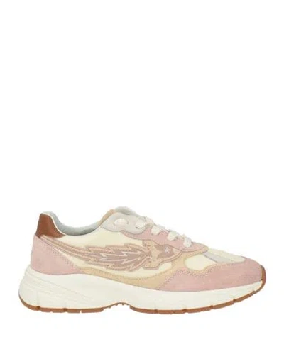 Enterprise Japan Woman Sneakers Light Pink Size 7 Calfskin