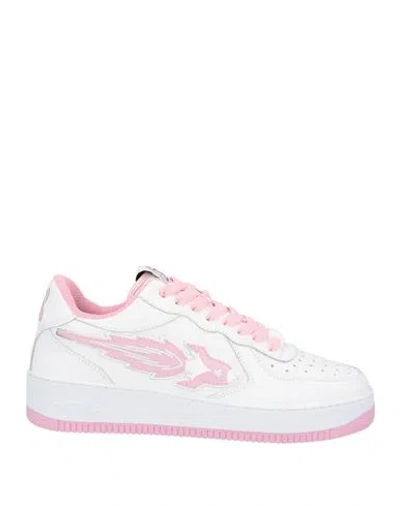 Enterprise Japan Woman Sneakers White Size 12 Calfskin