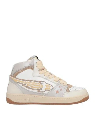ENTERPRISE JAPAN ENTERPRISE JAPAN WOMAN SNEAKERS WHITE SIZE 8 LEATHER