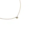 Enti Ana Women's Gold Solitaire Necklace