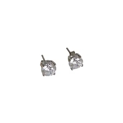 Enti Ana Women's Silver Cz Earrings