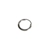 Enti Ana Women's Silver White Gold Sleeper Hoop