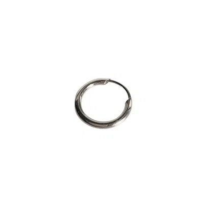 Enti Ana Women's Silver White Gold Sleeper Hoop