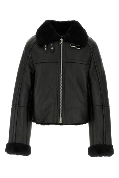 Entire Studios Black 01 Shearling Jacket