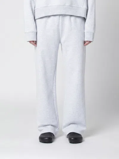 Entire Studios Grey Cotton Jogging Trousers In Multi