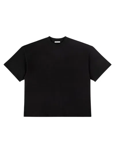Entire Studios 100% Cotton Round-neck Short-sleeve T-shirt For Men In Nero